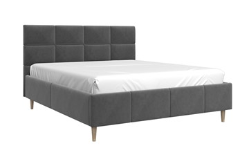Спальная кровать Ханна 160х200 (Холодный Серый) с основанием в Сарапуле