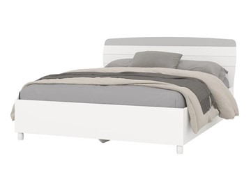 Кровать спальная Милана 1600 (4-22906бел\серый) в Сарапуле - предосмотр