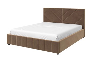 Двуспальная кровать Нельсон Линия 160х200 (вариант 3) с основанием в Сарапуле