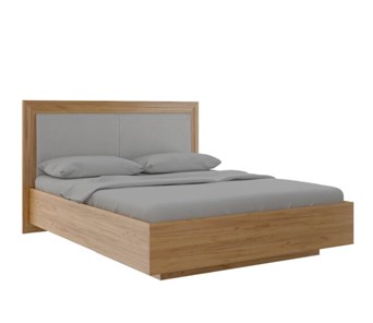 Кровать 2-спальная с подъемным механизмом Глэдис М33 (Дуб золотой) в Глазове - предосмотр