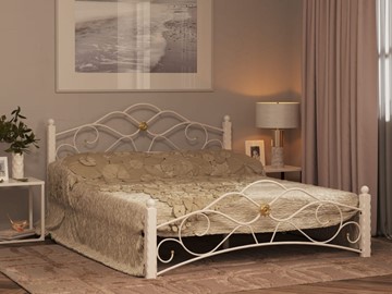 Кровать спальная Гарда 3, 160х200, белая в Глазове