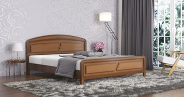 Спальная кровать СВ-Стиль Ева 140*200 с основанием в Сарапуле