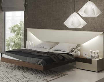 Полуторная кровать Elena с подсветкой (160x200) в Глазове