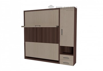 Кровать-шкаф Smart (К 1600+ШП), шкаф правый в Сарапуле