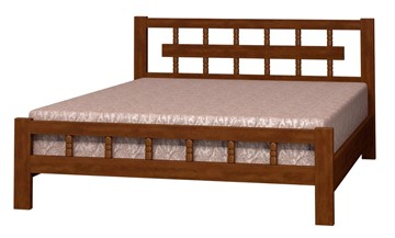 Кровать 2-спальная Натали-5 (Орех) 160х200 в Сарапуле - предосмотр