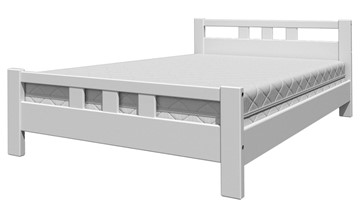 Кровать 1.5-спальная Вероника-2 (Белый Античный) 140х200 в Сарапуле - предосмотр