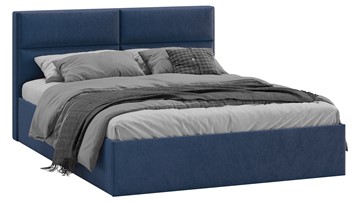 Кровать с механизмом 2-спальная Глосс Тип 1 (Микровелюр Wellmart Blue) в Сарапуле