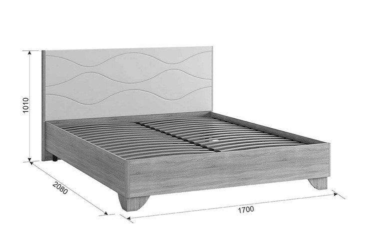 Спальная кровать Зара, 1.6 Комфорт в Сарапуле - изображение 3