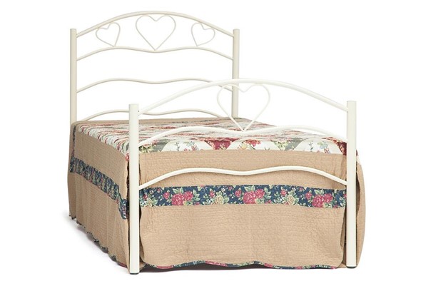 Кровать 1-спальная ROXIE 90*200 см (Single bed), белый (White) в Глазове - изображение