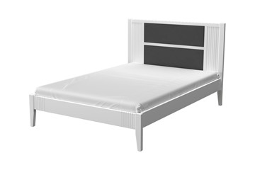 Кровать полутороспальная Бетти из массива сосны (Белый Античный) 140х200 в Сарапуле