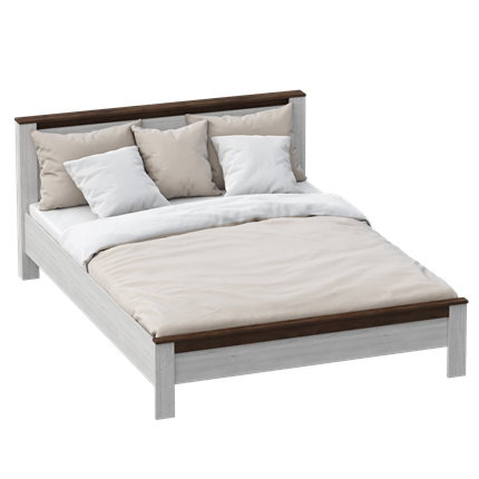 Кровать в спальню Даллас 160х200  Дуб Винтерберг / Таксония в Сарапуле - изображение