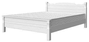 Двуспальная кровать Мюнхен-4 (Белый античный) 160х200 в Ижевске