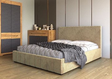 Кровать 1,5-спальная Нельсон Абстракция 140х200 (вариант 3) без основания в Сарапуле - предосмотр 1