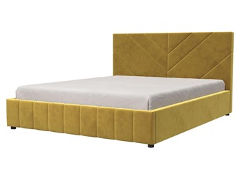 Полутороспальная кровать Нельсон Линия 120х200 (вариант 1) с основанием в Сарапуле