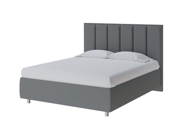 Кровать 1.5-спальная Routa 140х200, Рогожка (Savana Grey (серый)) в Сарапуле