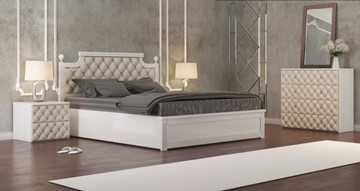 Кровать двуспальная Сфера 160*190 с основанием в Сарапуле