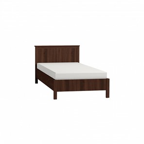 Кровать полутороспальная Sherlock 44 + 4.1 Основание с гибкими ламелями дерево 1200, Орех шоколадный в Глазове