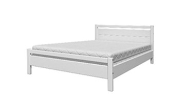 Двуспальная кровать Вероника-1 (Белый Античный) 160х200 в Сарапуле