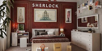 Набор мебели для спальни Sherlock №5 в Глазове