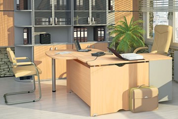 Офисный комплект мебели Милан для руководителя отдела в Ижевске