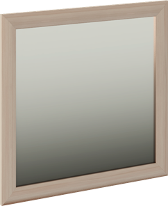 Зеркало навесное Глэдис М29 (Шимо светлый) в Глазове