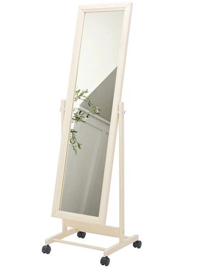 Напольное зеркало в спальню BeautyStyle 27 (135х42,5см) Слоновая кость в Сарапуле - изображение 6