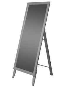 Зеркало напольное в гардероб BeautyStyle 29 (131х47,1х41,5см) Серый в Глазове