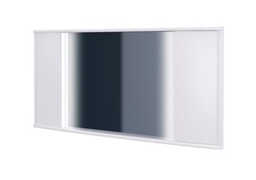 Зеркало Vittoria с подсветкой, Экокожа (Белый) в Глазове