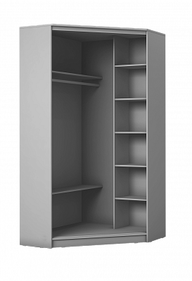 Детский угловой шкаф-купе Хит-У-23-4-77-17, Абстракция №1, Венге в Сарапуле - изображение 1