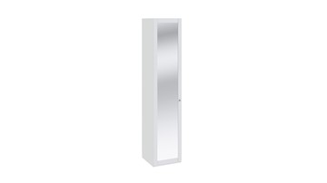 Шкаф для белья Ривьера с зеркалом СМ 241.21.001 (Белый) в Сарапуле