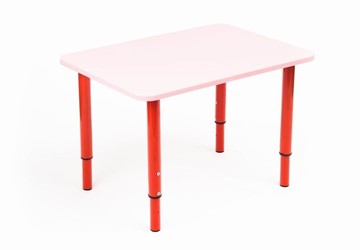 Растущий стол Кузя (Розовый,Красный) в Сарапуле