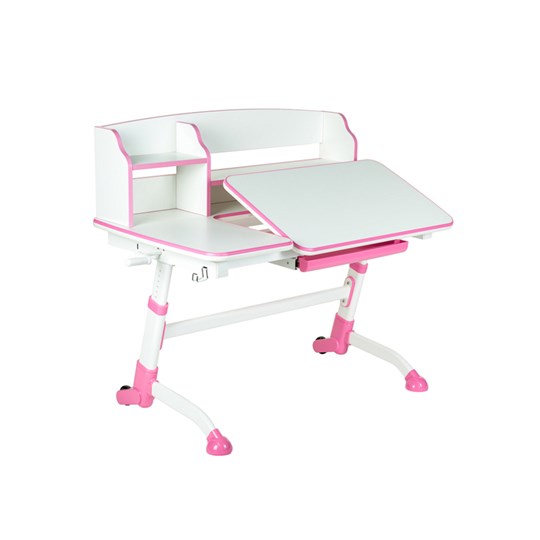 Детский стол-трансформер Amare II Pink с надстройкой в Глазове - изображение 2