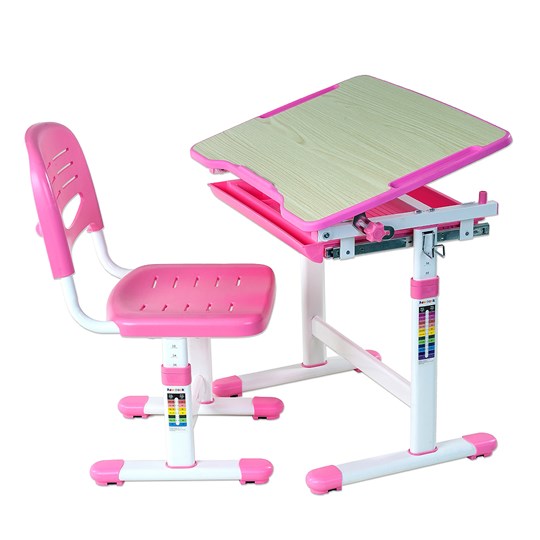 Растущая парта + стул Piccolino Pink в Сарапуле - изображение 4