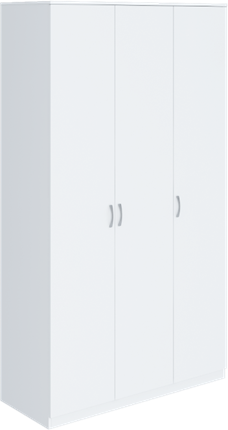 Распашной шкаф Осло М01 (Белый) в Сарапуле - изображение