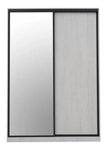 Шкаф-купе с зеркалом Винтер-6.16, винтерберг/темно-серый в Сарапуле
