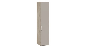Шкаф для белья Эмбер СМ-348.07.001 (Баттл Рок/Серый глянец) в Сарапуле
