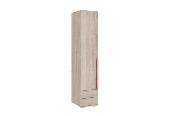 Шкаф-пенал распашной Лайк 54.01, дуб мария/роуз в Сарапуле - изображение