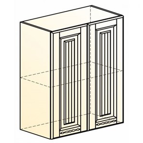 Шкаф на кухню Бавария L600 H720 (2 дв. гл.) в Сарапуле