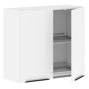 Кухонный шкаф с посудосушителем IBIZA Белый MHSU 8072.1P (800х320х720) в Сарапуле