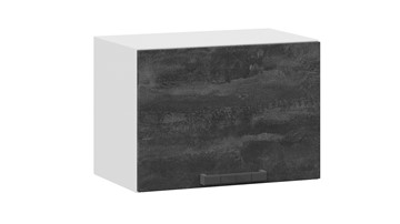 Шкаф настенный Детройт 1В5Г (Белый/Угольный Камень) в Глазове