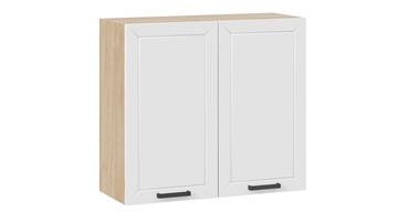 Навесной кухонный шкаф Лорас 1В8 (Дуб крафт золотой/Холст белый) в Сарапуле - предосмотр