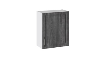 Кухонный навесной шкаф Прованс (Белый глянец/Санторини темный) В_72-60_1ДР в Сарапуле