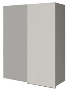 Шкаф кухонный ВУП 960 Белое гладкое Ламарти/Антрацит в Сарапуле
