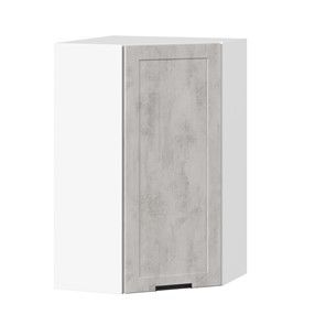Шкаф угловой на кухню 600 высокий Джамис ЛД 296.620.000.033, Белый/Белый камень в Сарапуле