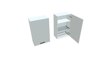 Сушильный шкаф на кухню ВС9 60, Белое гладкое Ламарти/Белый в Сарапуле