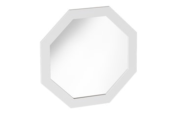 Зеркало настенное Калгари Дуб натуральный светлый/Белый матовый в Глазове