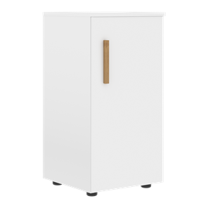 Шкаф колонна низкий с глухой правой дверью FORTA Белый FLC 40.1 (R) (399х404х801) в Глазове