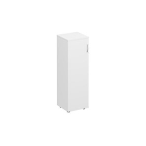Шкаф для документов средний узкий закрытый Комфорт КФ, белый премиум (40x38x123) К.359 БП в Сарапуле