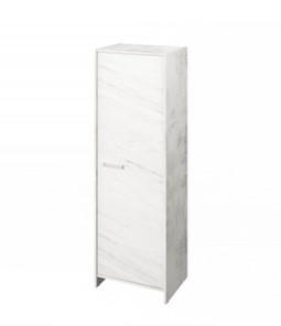 Распашной шкаф-гардероб Festus FI-621.G, Хромикс белый/Мрамор Леванто белый в Сарапуле