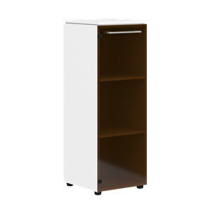 Шкаф колонна MORRIS Дуб Базель/Белый MMC 42 (429х423х1188) в Глазове